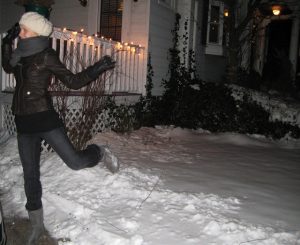 YEAH NEW YORK, WE GOT SNOW