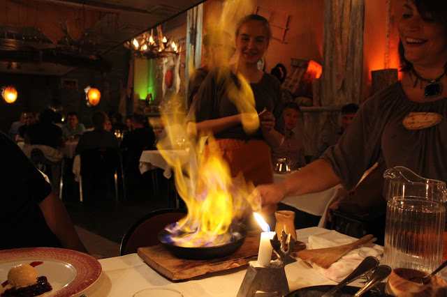 Lappish Restaurant Saaga in Helsinki Lappish Restaurant Saaga in Helsinki
